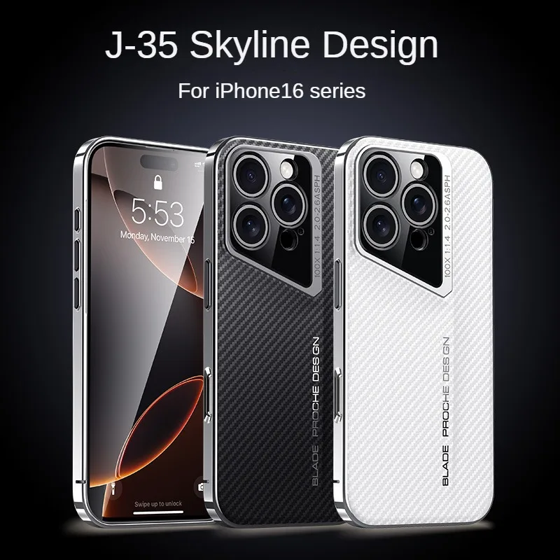 electroplated carbon fiber high-grade hard case for iPhone - Image 6