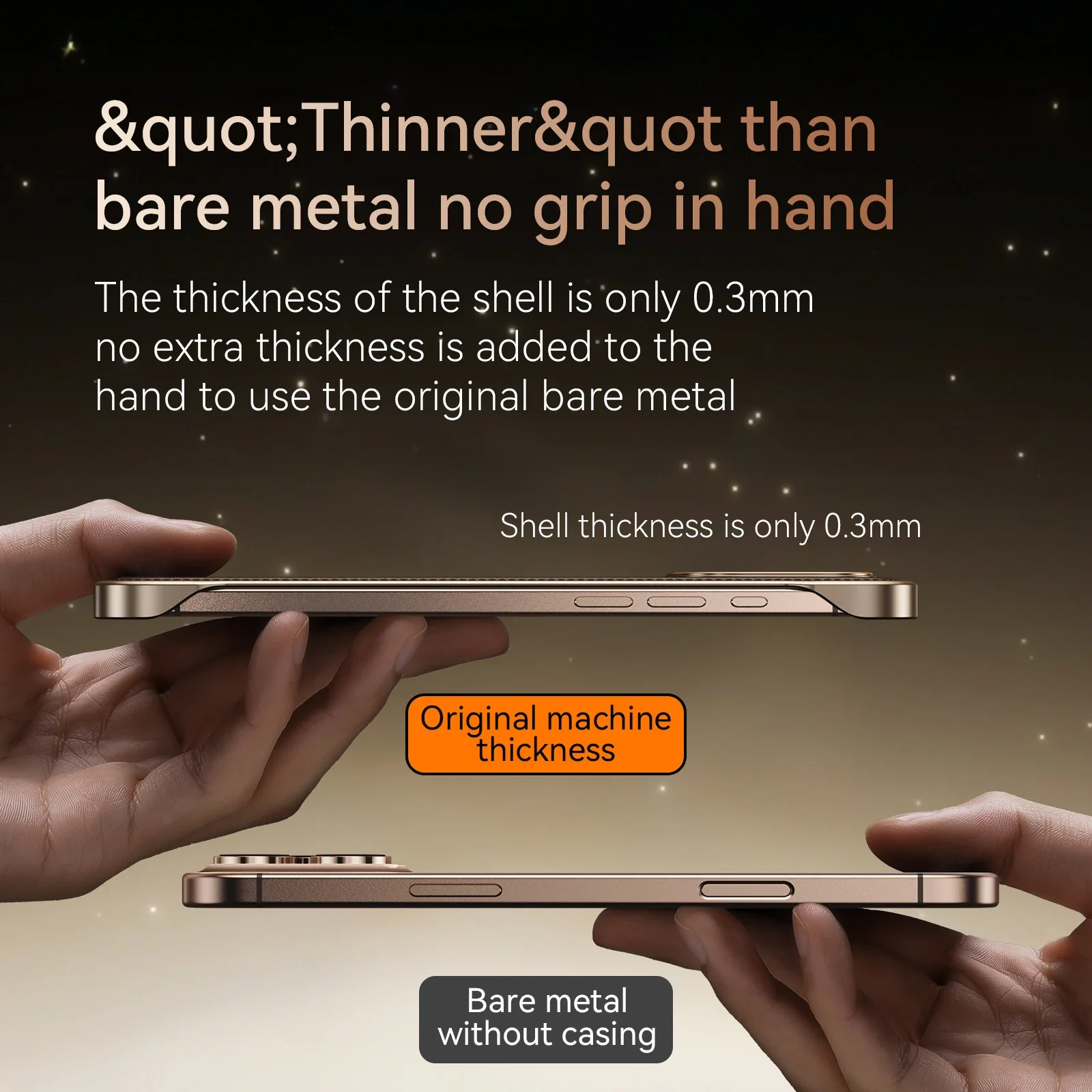 Luxury Shockproof No Borders Leather Case For iPhone - Image 5