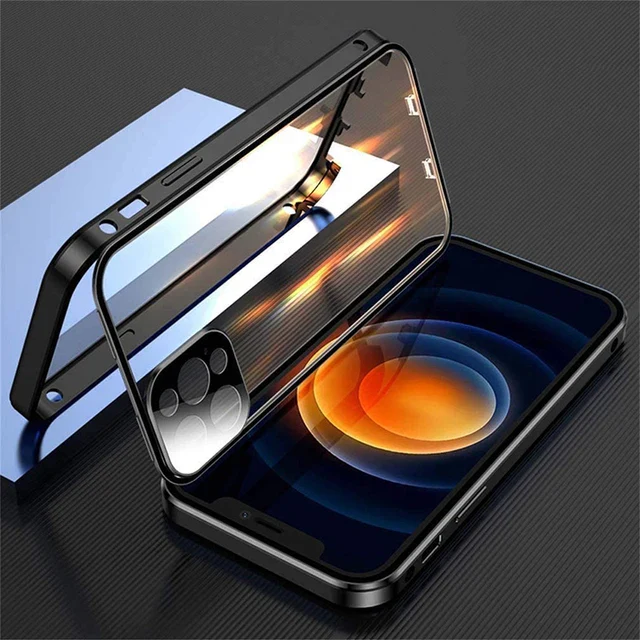 360°Full Protection Metal Magnetic Snap Lock Phone Case - Image 7