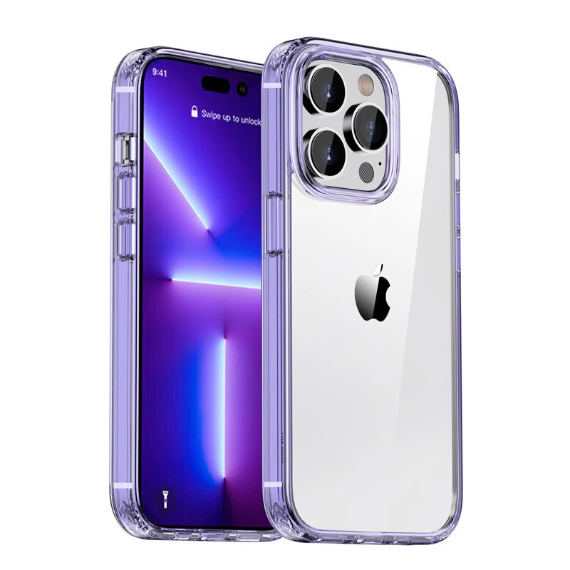 Transparent Thick Hard PC Shockproof Case For iPhone - Image 10