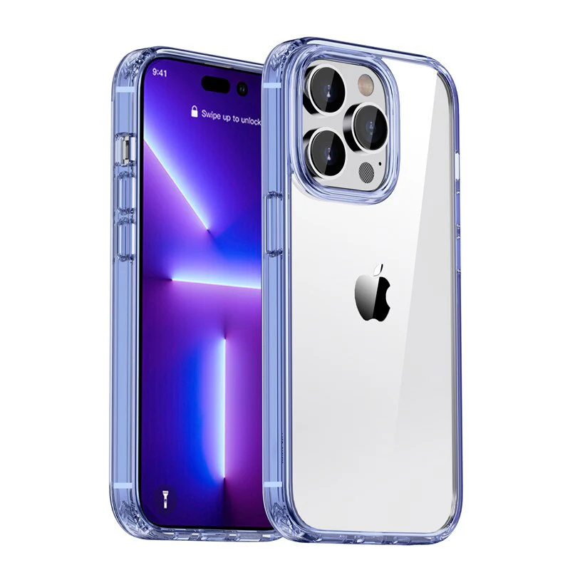 Transparent Thick Hard PC Shockproof Case For iPhone - Image 9