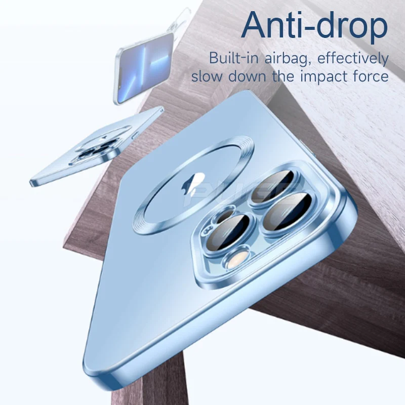 Transparent Silicone Magnetic Case For iPhone - Image 6