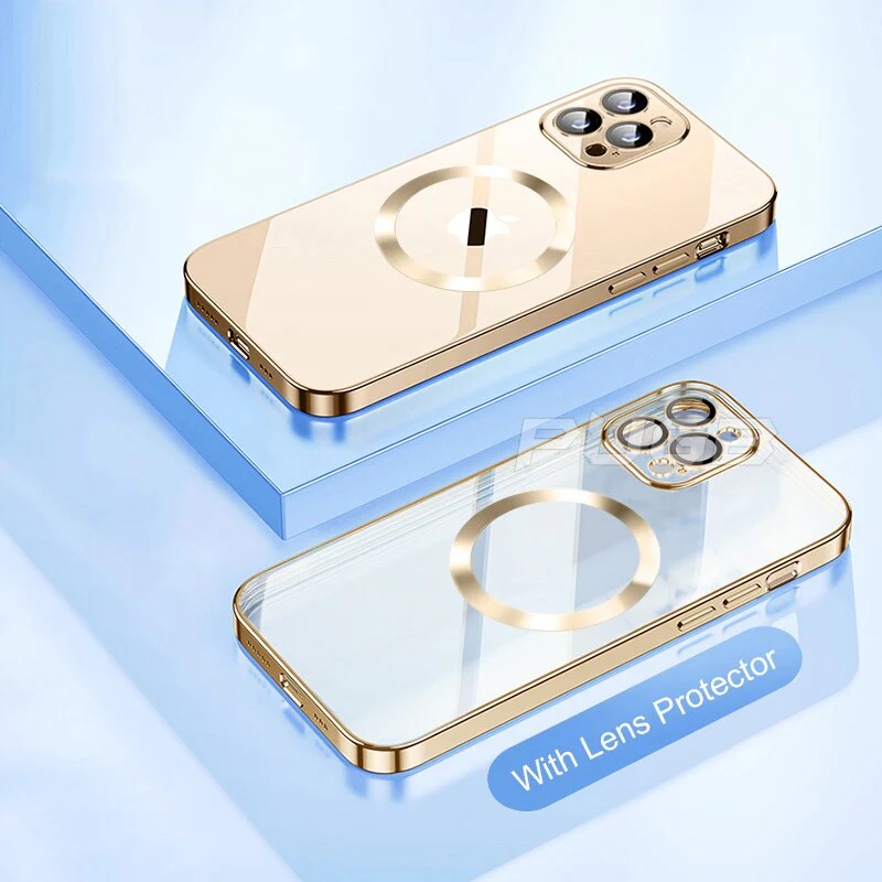 Transparent Silicone Magnetic Case For iPhone - Image 9