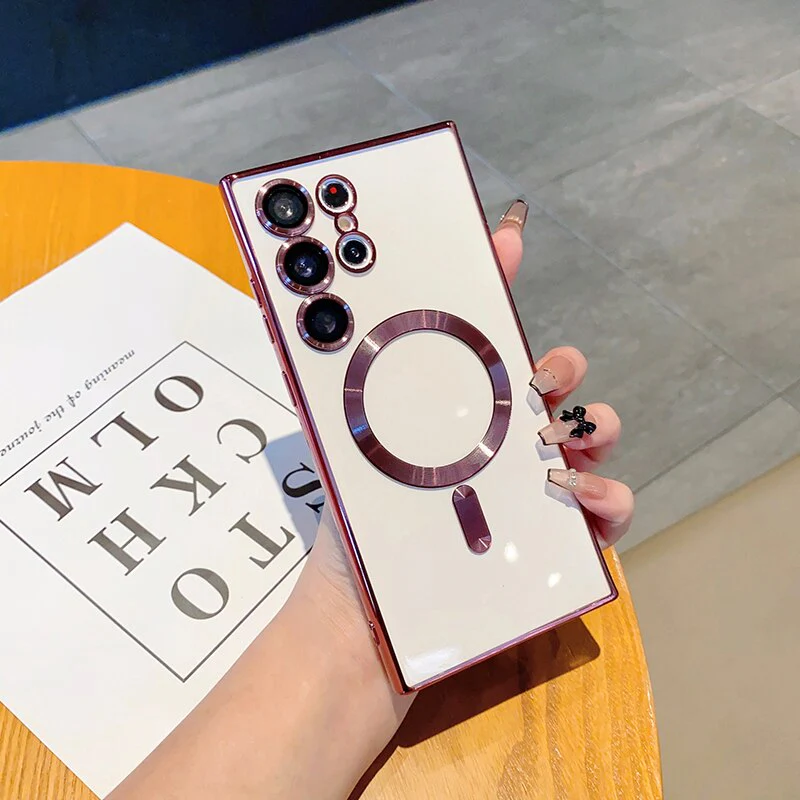 Transparent Magnetic Case For Samsung Galaxy - Image 12