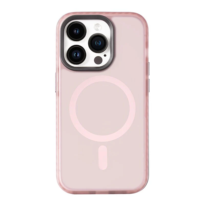 Translucent Matte Acrylic Magnetic Case For iPhone - Image 11