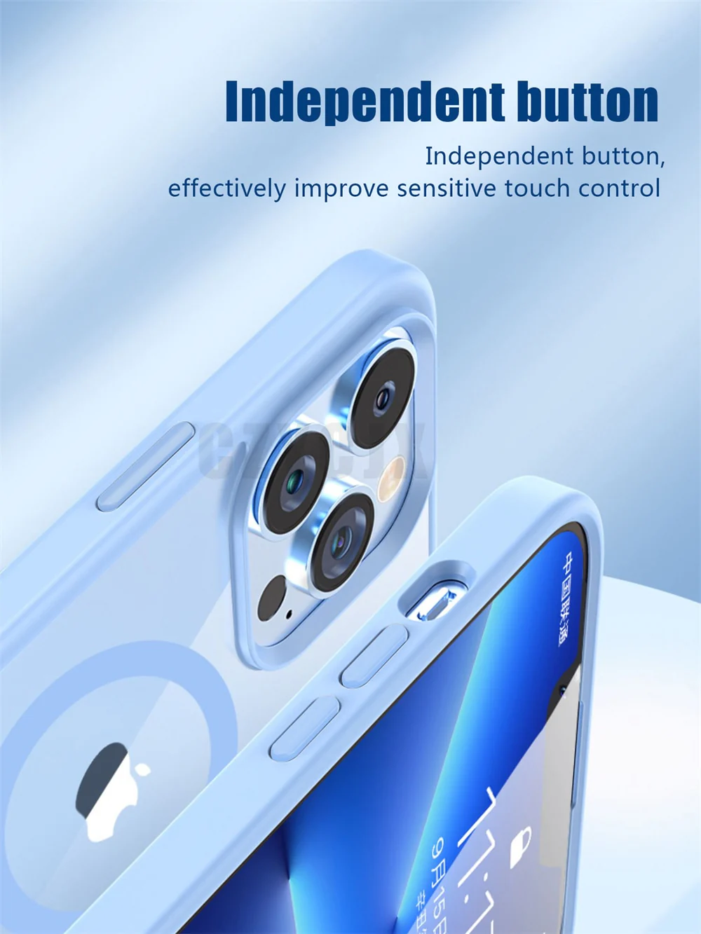 Transparent Magnetic Clear Case For iPhone - Image 6