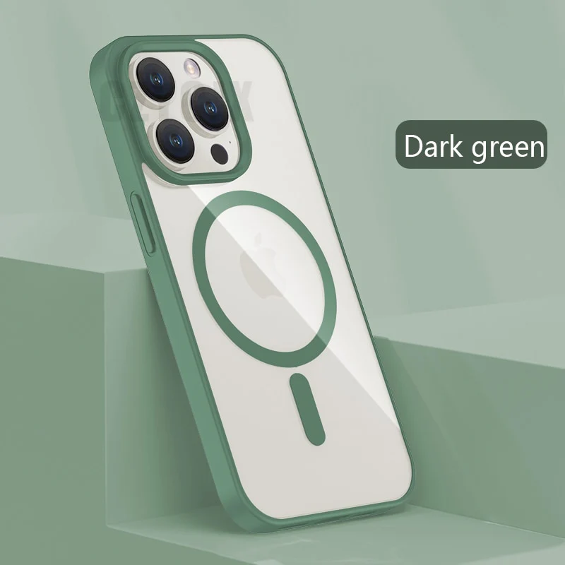 Transparent Magnetic Clear Case For iPhone - Image 9