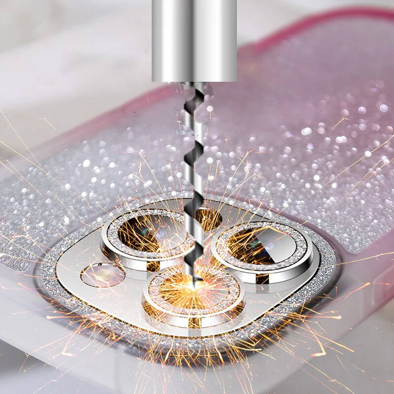 Transparent Glitter Clear Silicon Case For iPhone - Image 4