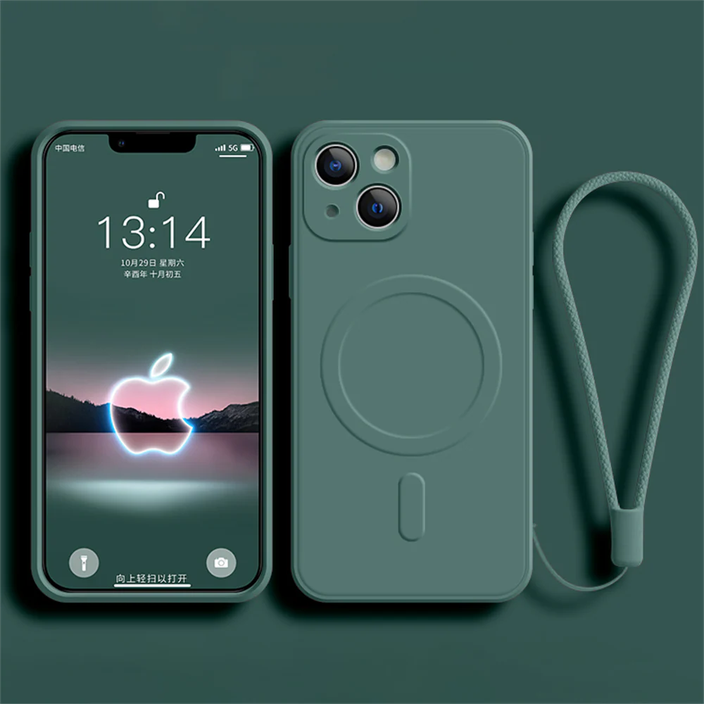 Minimalist Magnetic Wireless Charge Case for iPhone - Image 11
