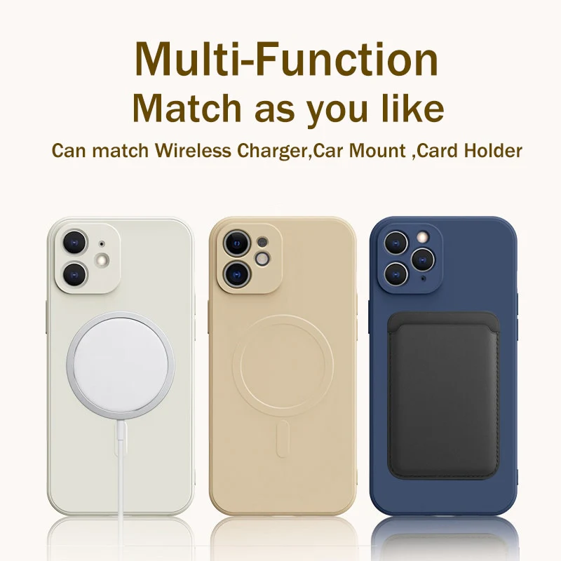 Minimalist Magnetic Wireless Charge Case for iPhone - Image 5