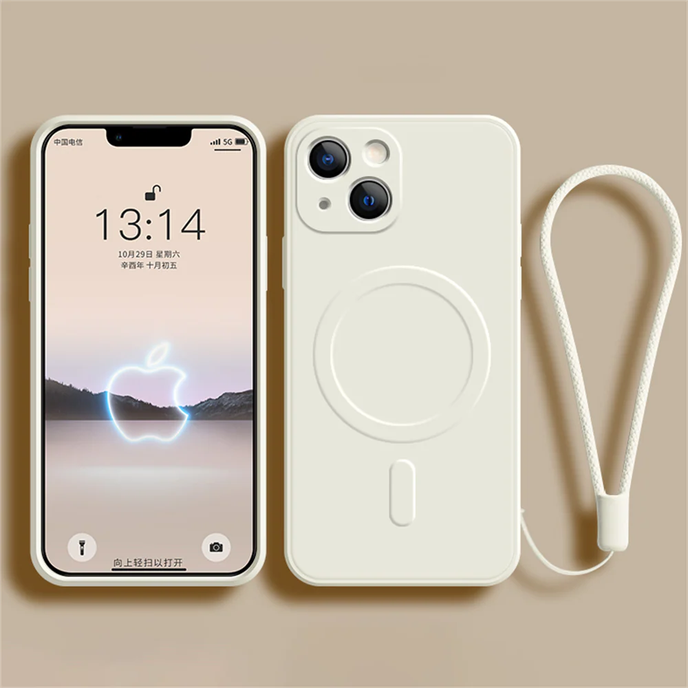 Minimalist Magnetic Wireless Charge Case for iPhone - Image 9