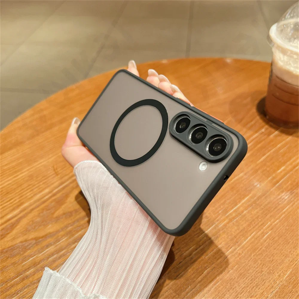 Soft Magnetic Bumper Shockproof Case For Samsung - Image 7