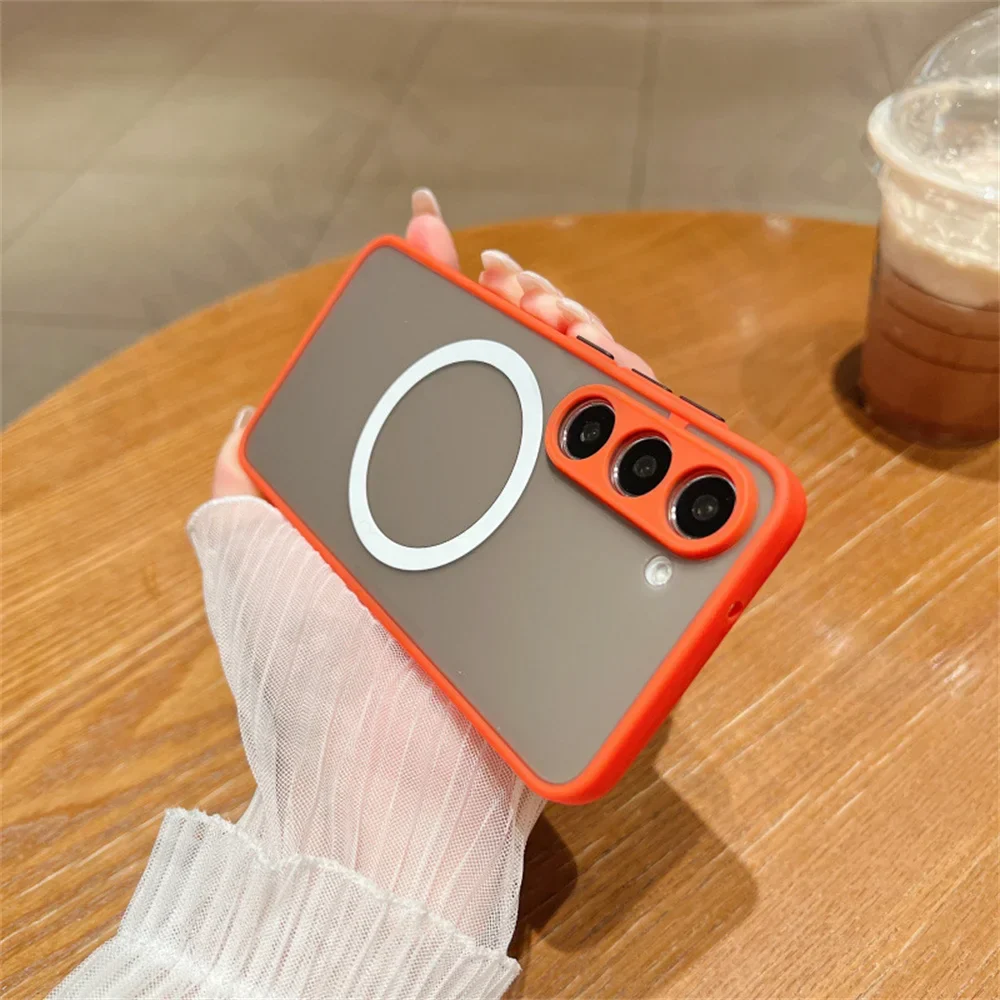 Soft Magnetic Bumper Shockproof Case For Samsung - Image 8