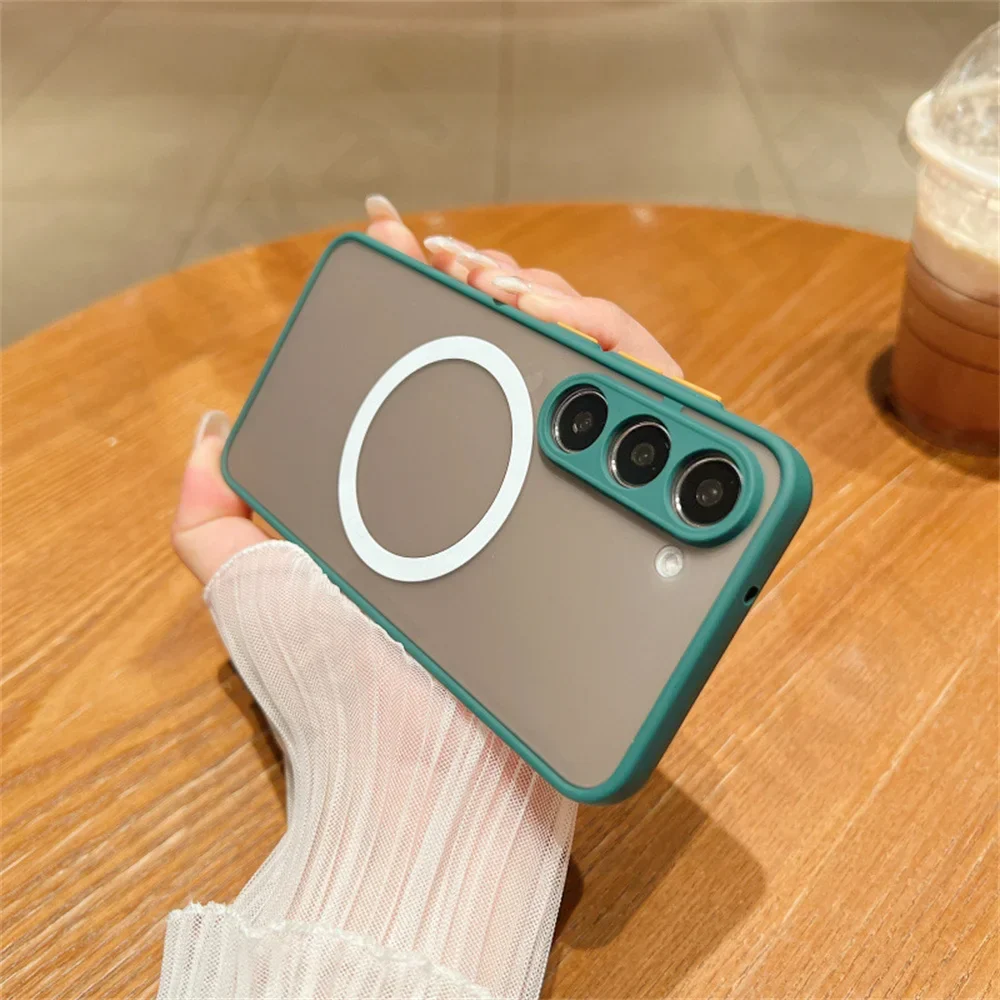 Soft Magnetic Bumper Shockproof Case For Samsung - Image 9