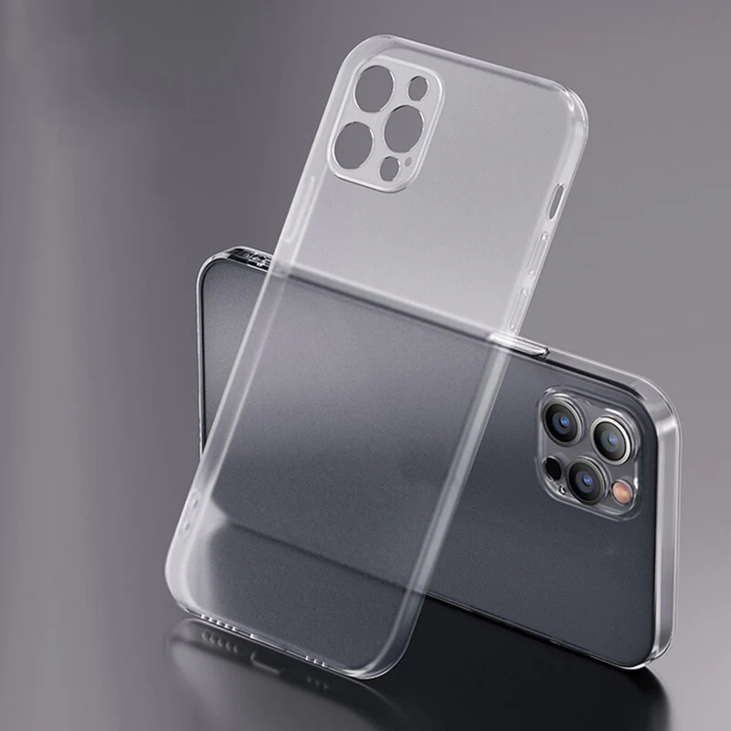 Square Plating Frame Transparent Case For iPhone - Image 8