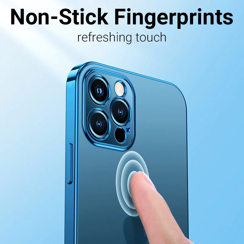 Transparent Silicone Square Case For iPhone - Image 6