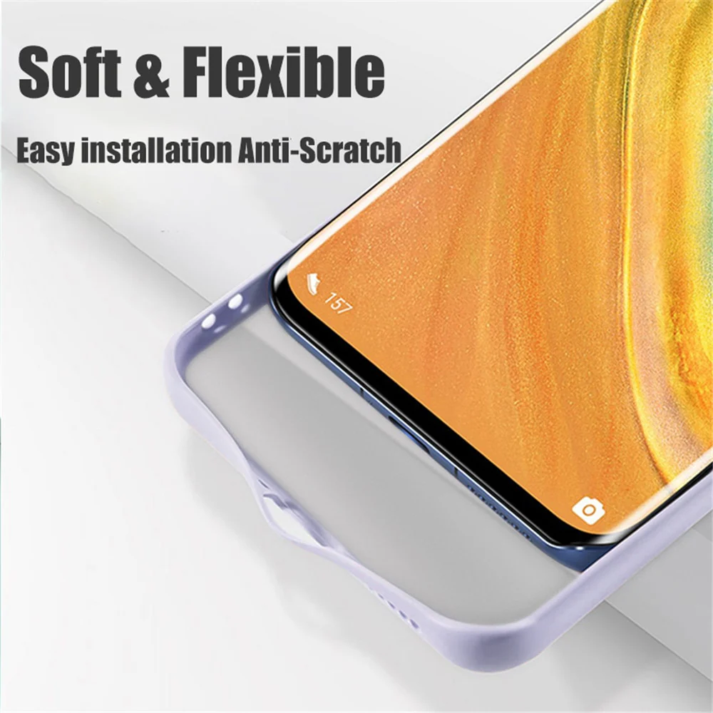 Shockproof Matte Clear Phone Case For Samsung - Image 6