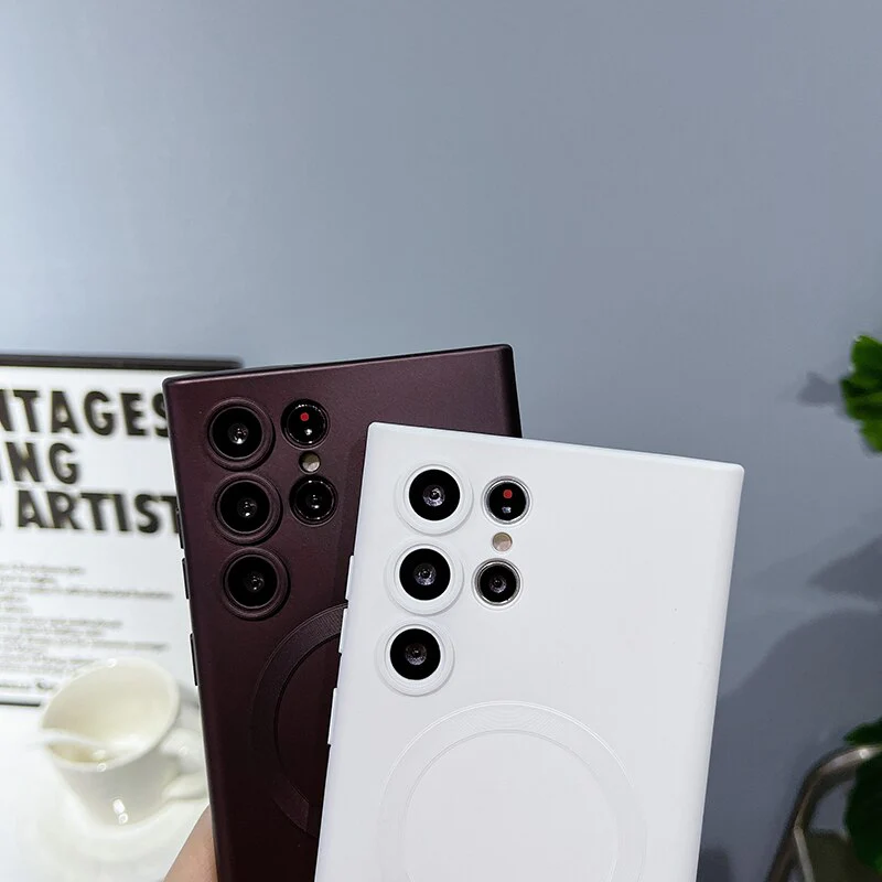 Magnetic Soft Silicone Case For Samsung Galaxy - Image 5