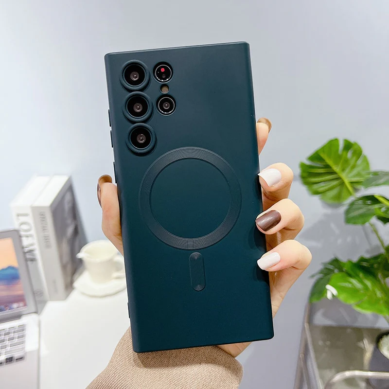 Magnetic Soft Silicone Case For Samsung Galaxy - Image 7