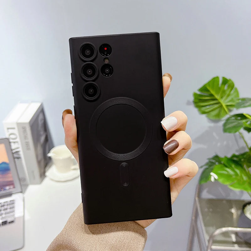 Magnetic Soft Silicone Case For Samsung Galaxy - Image 8