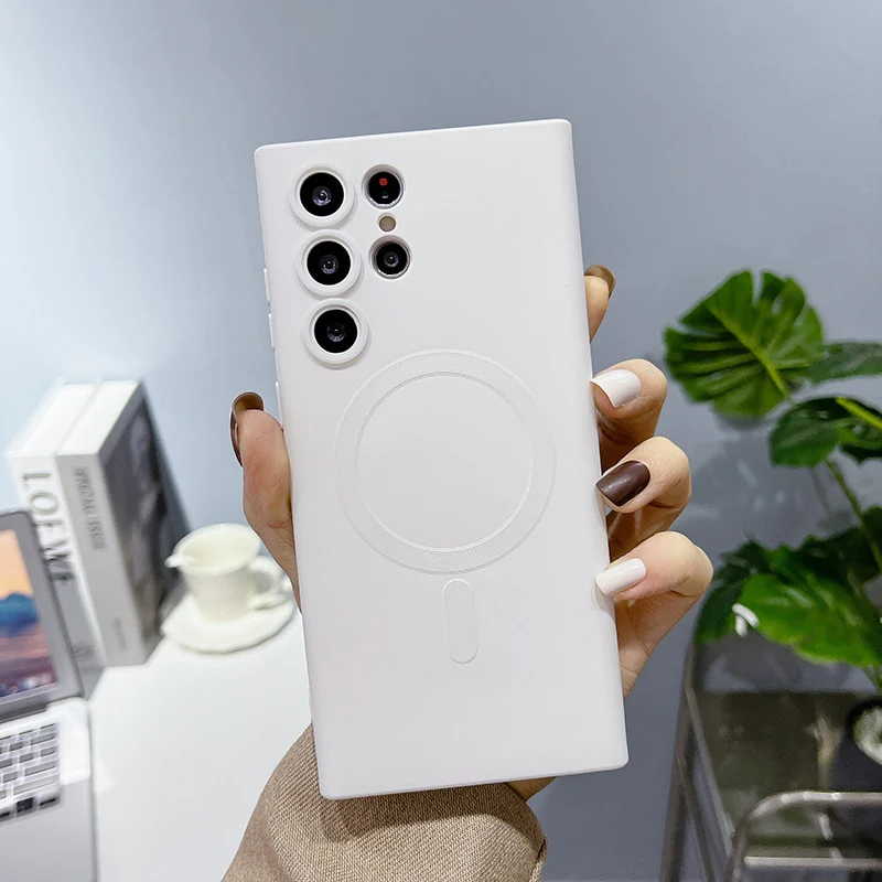 Magnetic Soft Silicone Case For Samsung Galaxy - Image 9